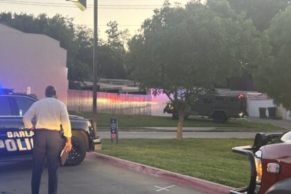 Garland Police SWAT stand off Centerville and O'Banion April 20, 2025