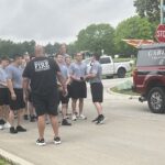 Garland Fire Department recruits