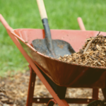 Photo of mulch to promote the City of Garland's free mulch offering