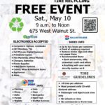 Garland recycling event May 10, 2025
