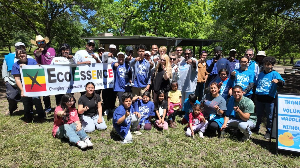 Annual Duck Creek Litter Clean up Garland Texas