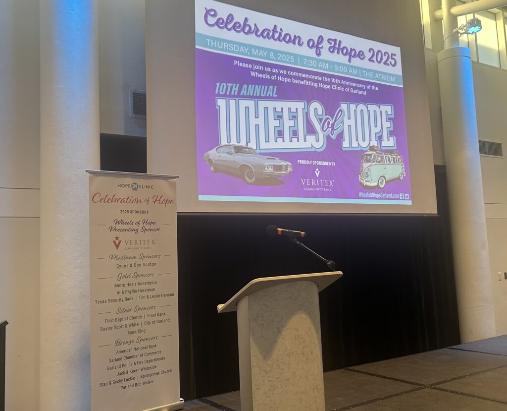 Celebration of Hope stage