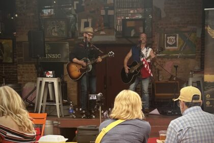 Live music at Intrinsic in downtown garland square