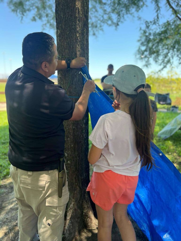 Photo of Alfonso Solis with Adventure Day camp participant