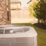 Photo of an outside air conditioner