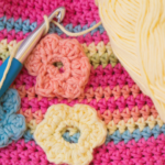 Colorful crochet work